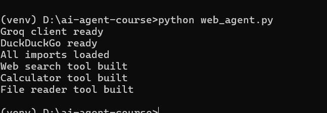 Terminal showing file reader tool built