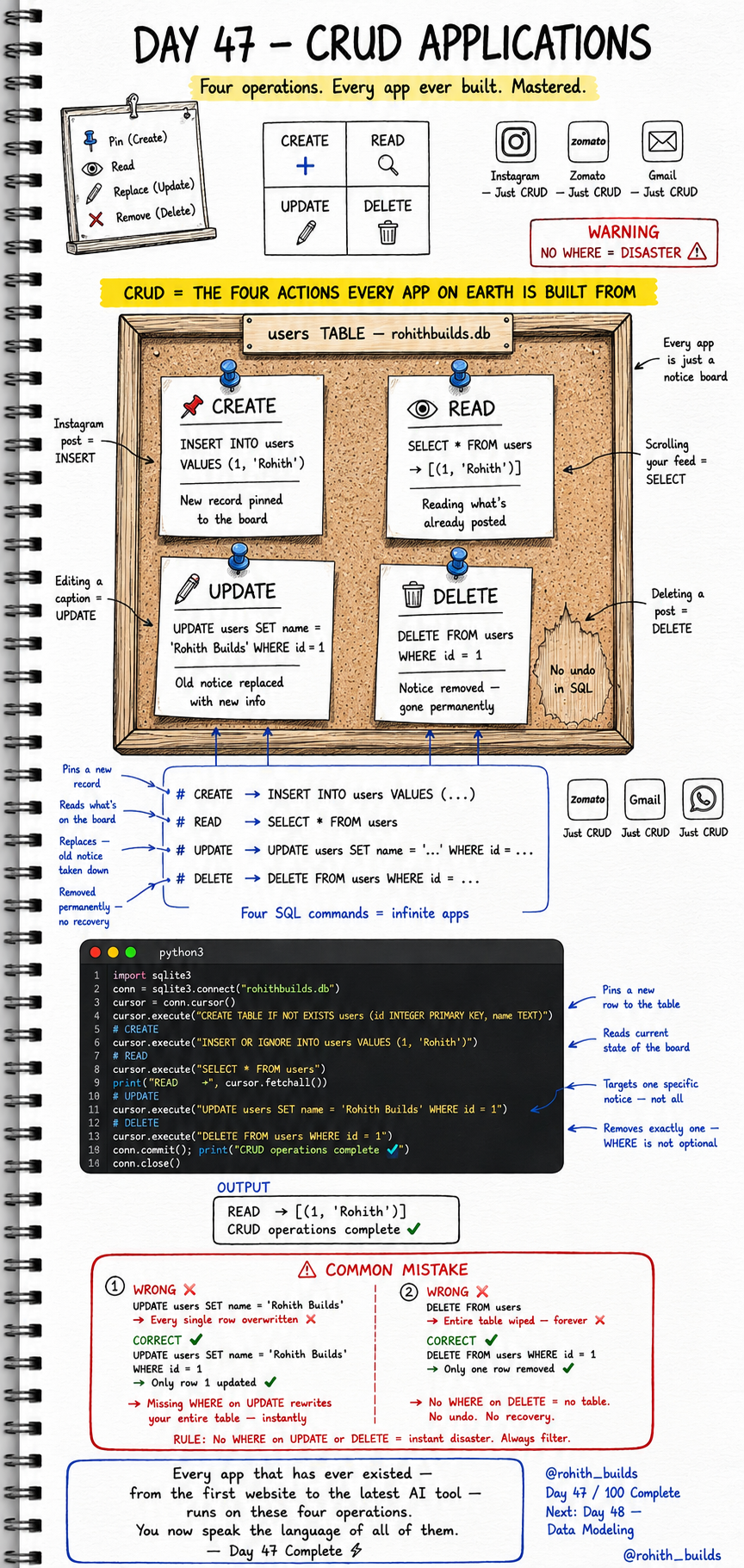 CRUD Applications ➕🔍✏️🗑️