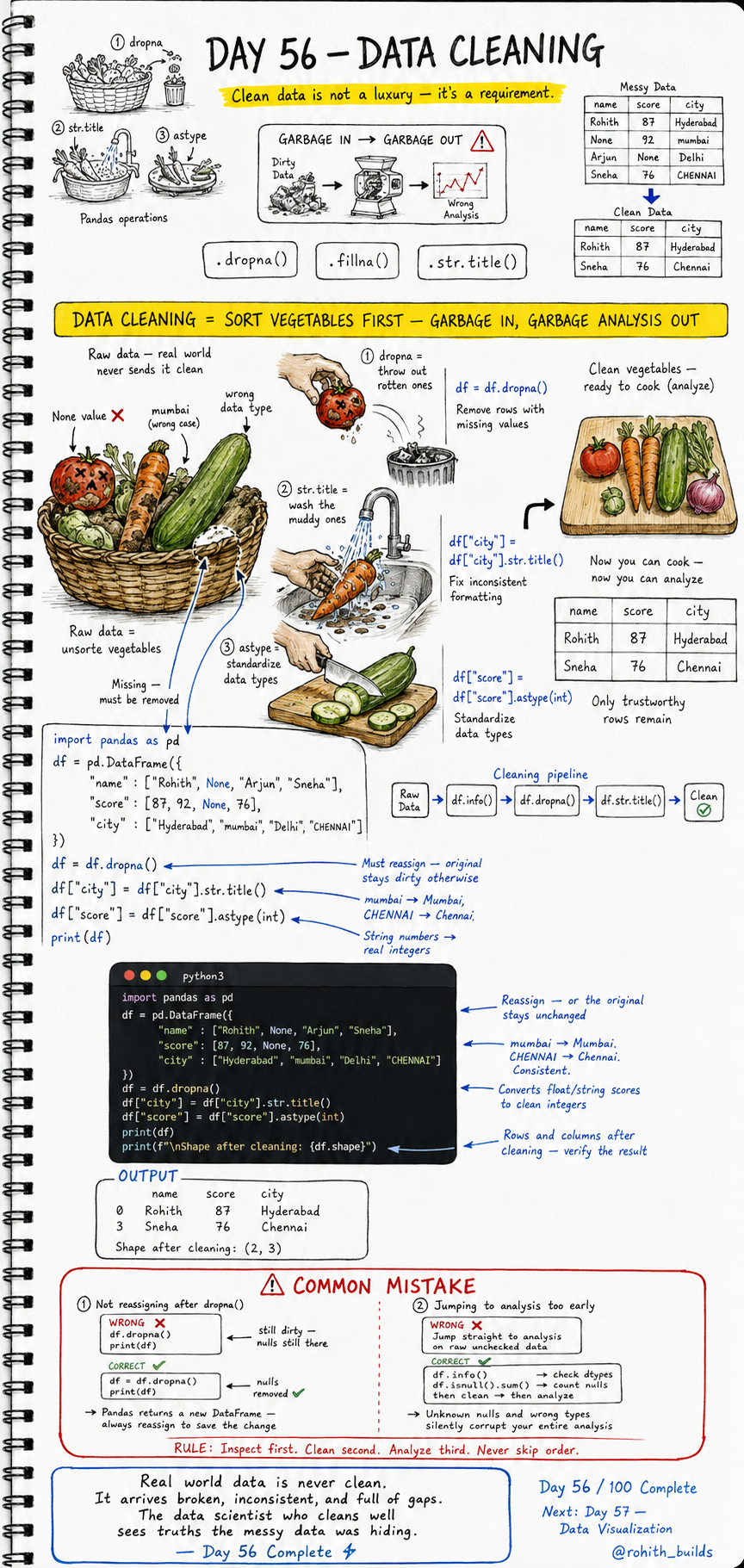 Data Cleaning 🥦🧹✅